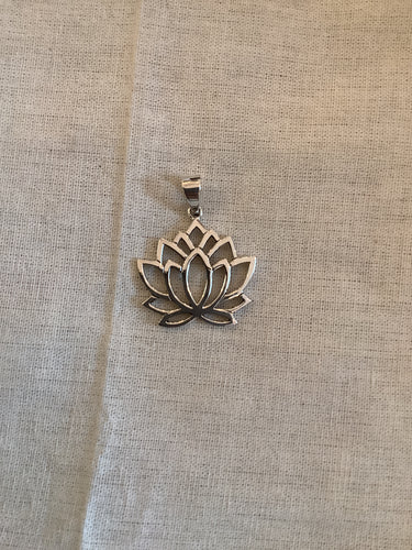 Large Lotus Pendant