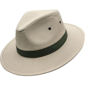 KhakI Band Unisex Cotton Fedora