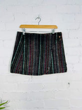 Ikat Wrap Short Skirt