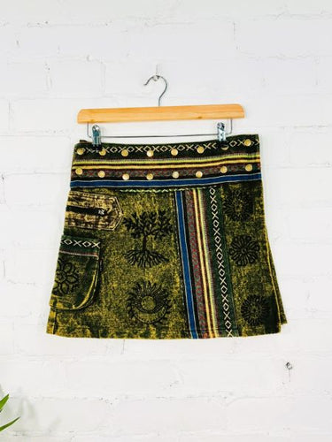 Short Popper Skirt
