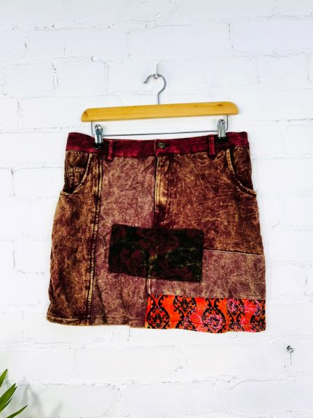 Paige Patch Short Skirt