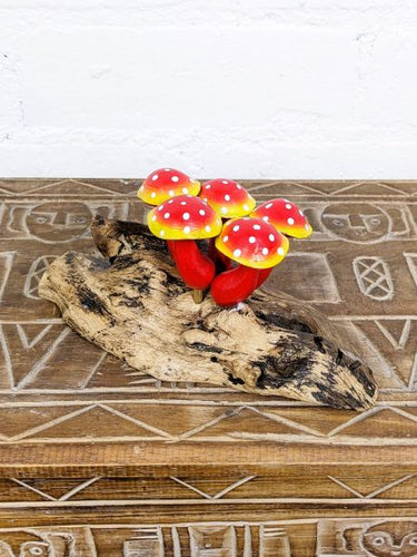 Red Toadstools 19.5x9cm