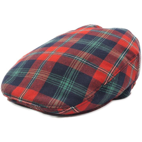 Scottish Royal Stewart Flat Cap