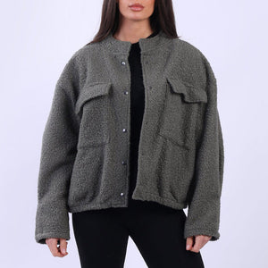 Sherpa Crop Jacket