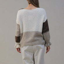 Boxy Colour Block Cardi