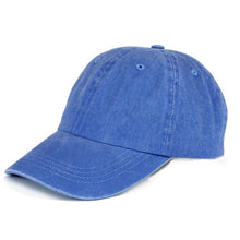 Ladies Plain Washed Baseball Cap