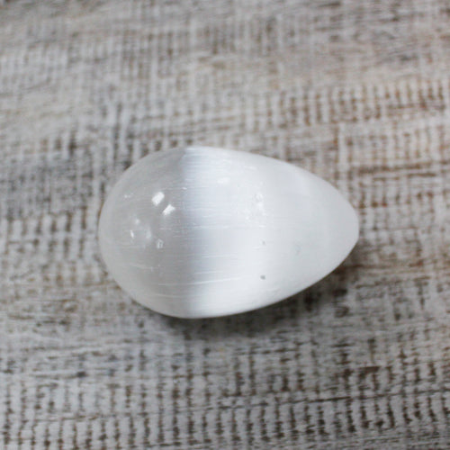 Smooth, Shiny, Selenite Egg