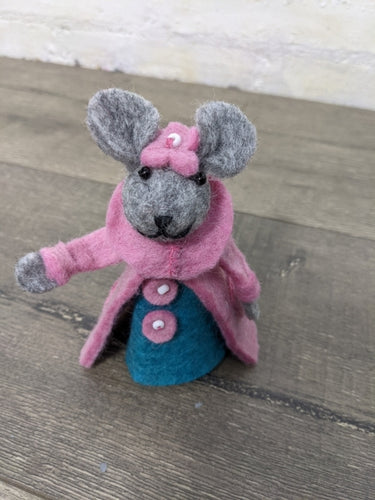 Small Felt Mouse - 13 x 7cm