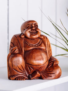 Carved Wooden Buddha