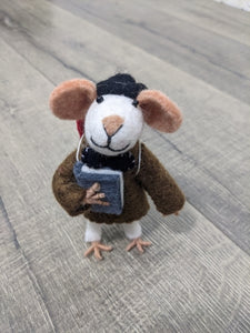 Felt Mouse 13 x 9 x 8cm