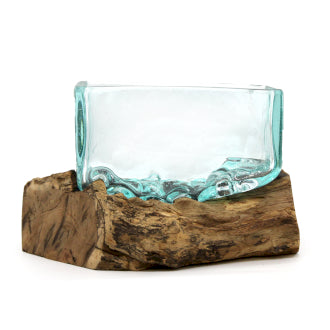Molten Glass on Wood - Tank Medium