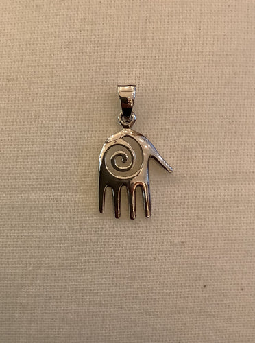 Hand Swirl Pendant