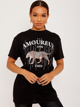 Tee Shirt Leopard Print