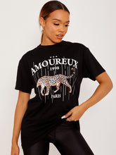 Tee Shirt Leopard Print