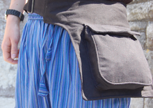 Bum bag, fanny pack, hip pack, cotton, handmade in Nepal from 100% cotton fabric