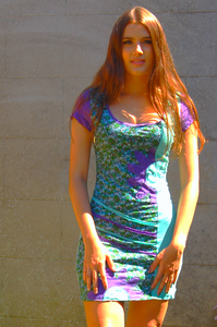 T Shirt Dress/Tunic with Applique Detailing, Various Colours