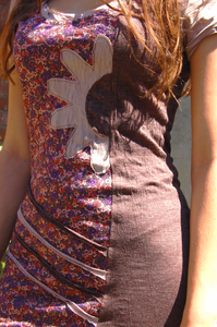 T Shirt Dress/Tunic with Applique Detailing, Various Colours