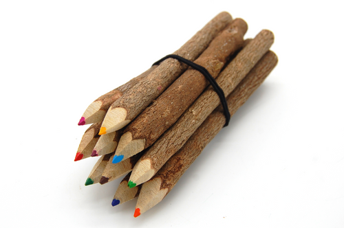 Handcrafted Colouring Pencils - Fair Trade