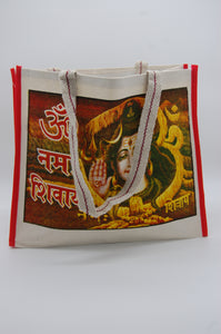 Eco Friendly Indian Cotton Shopping, Tote Bag - Various Designs