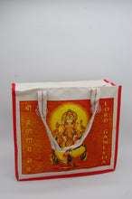 Cotton shoulder bag, shopping bag, tote, spiritual design, made in India, Ganesh