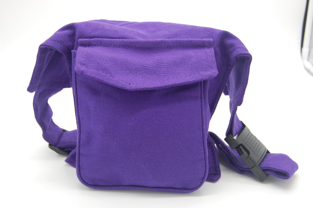 Bum bag, fanny pack, hip pack, cotton, handmade in Nepal from 100% cotton fabric