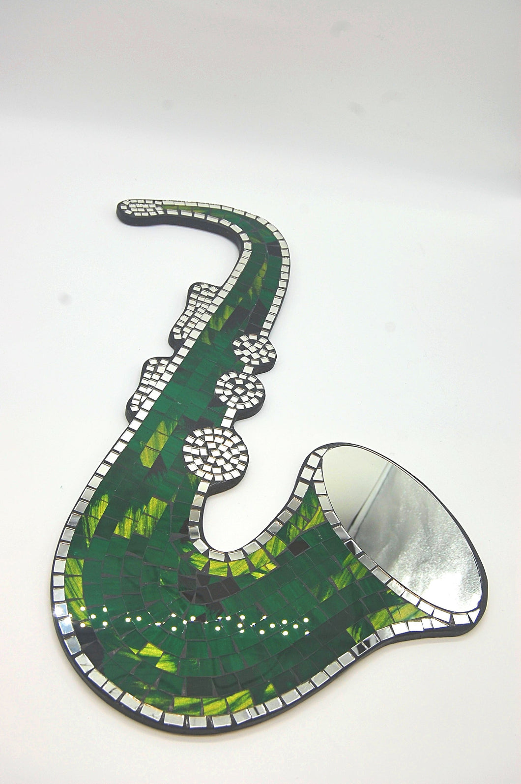 Mosaic Mirror, Saxaphone Design, Various Colours