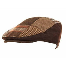 Men's Patchwork Flat Cap