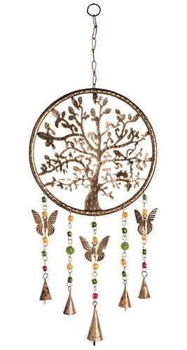 Tree of Life Butterflies Windchime