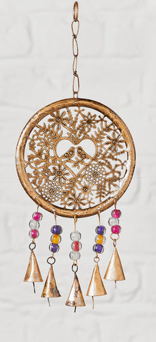 Windchime-Tree of Life with Lovebirds