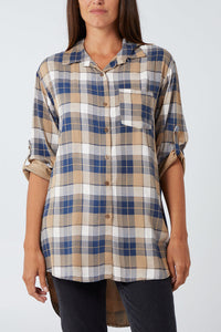 Checked long Sleeve Shirt