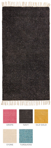 75x135CM Rug-Hesha recycled yarn, medium