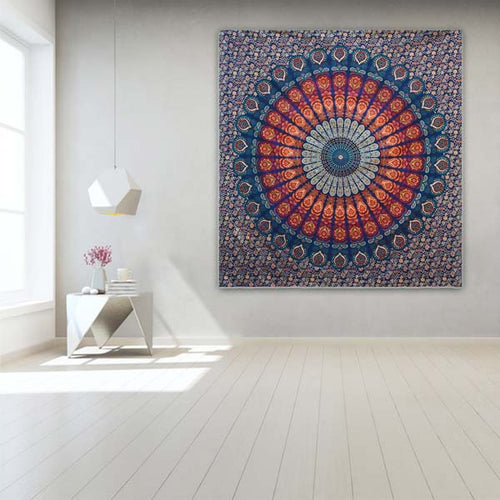Peacock Zen Wall Hanging