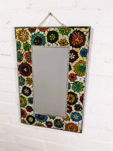 Multi Rectangle Mosaic Mirror 60x40cm