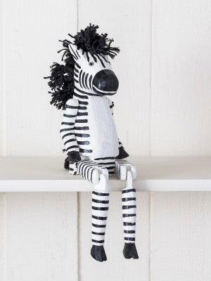 Zebra Shelf Sitter