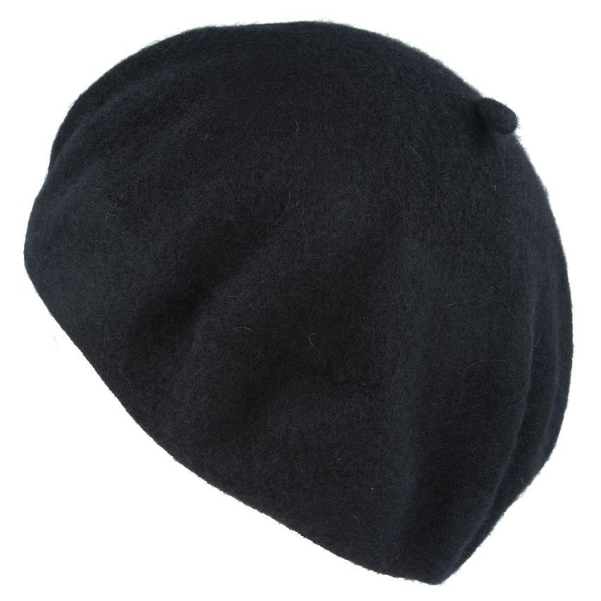 French Beret Black