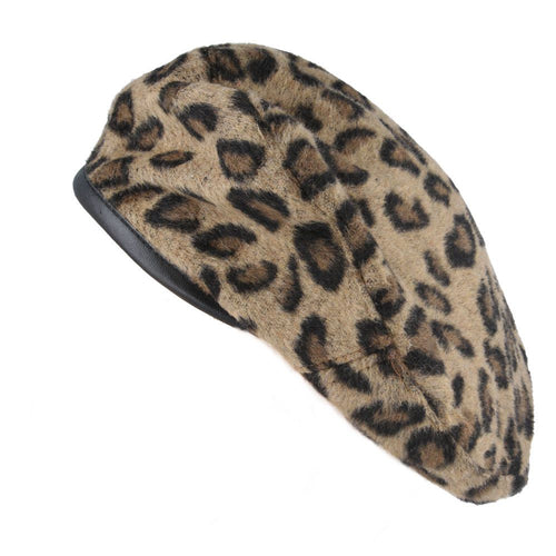 Leopard Print Beret LIMITED EDITION