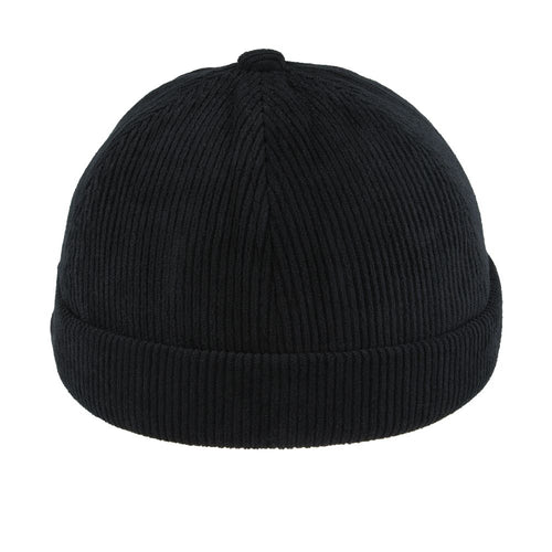 Black Cord Docker Hat