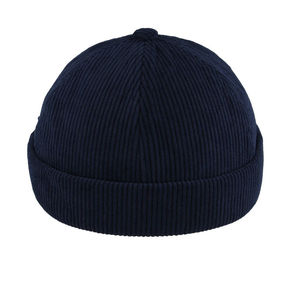 Navy Cord Docker Hat
