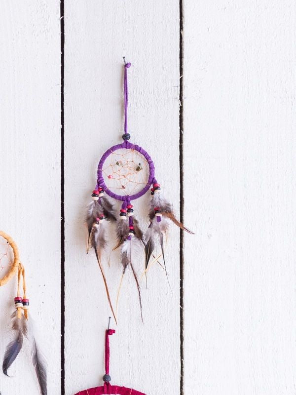 Small Suede Dreamcatcher 6cm