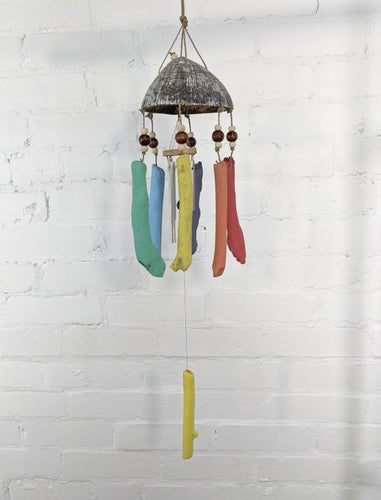 Rainbow Bamboo Windchhime