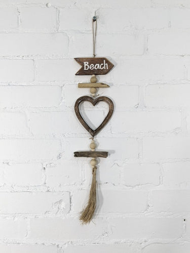 Beach Heart Dangle