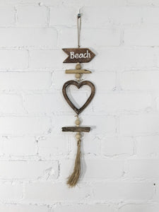 Beach Heart Dangle