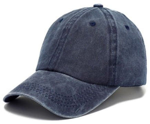Blue Stonewash Baseball Cap