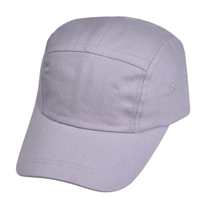 Grey 5 Panel Cap