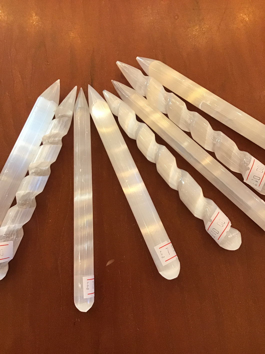 Selenite Wands