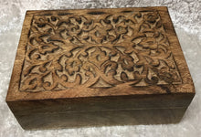 Wooden Box - Carved