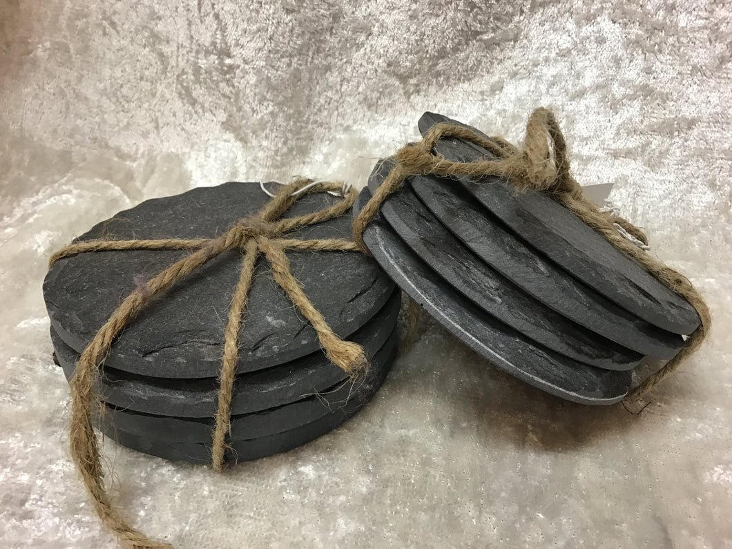 Slate Coasters - set of four