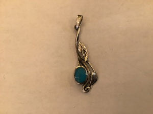 Pendant - Leaf Gem