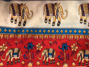 Elephant Multi-Colour Sarong