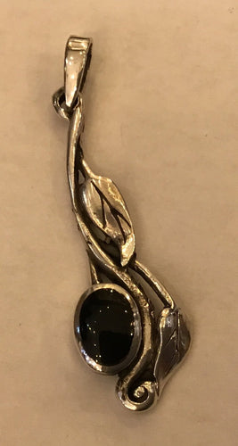 Pendant - Leaf Gem